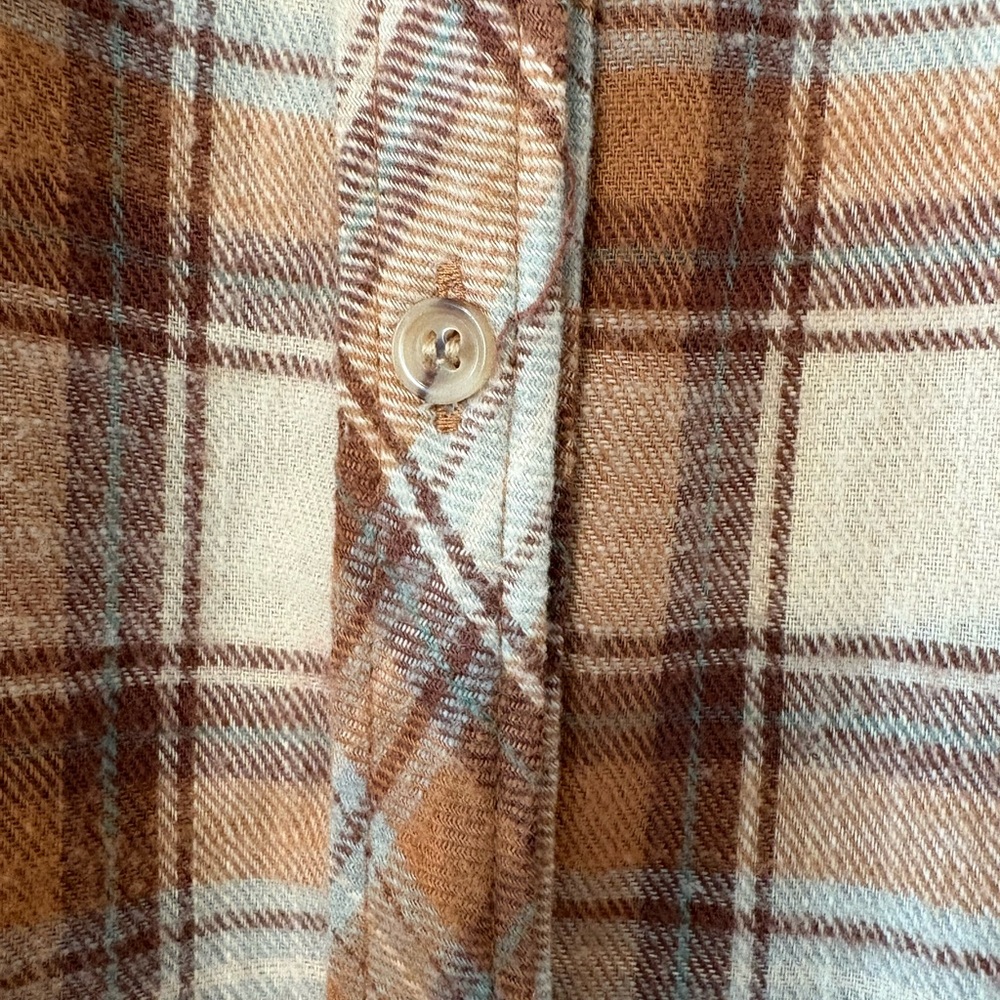 Plaid Flannel Shirt from ** Impressions Boutique ** Small/Medium - Picture 3 of 4